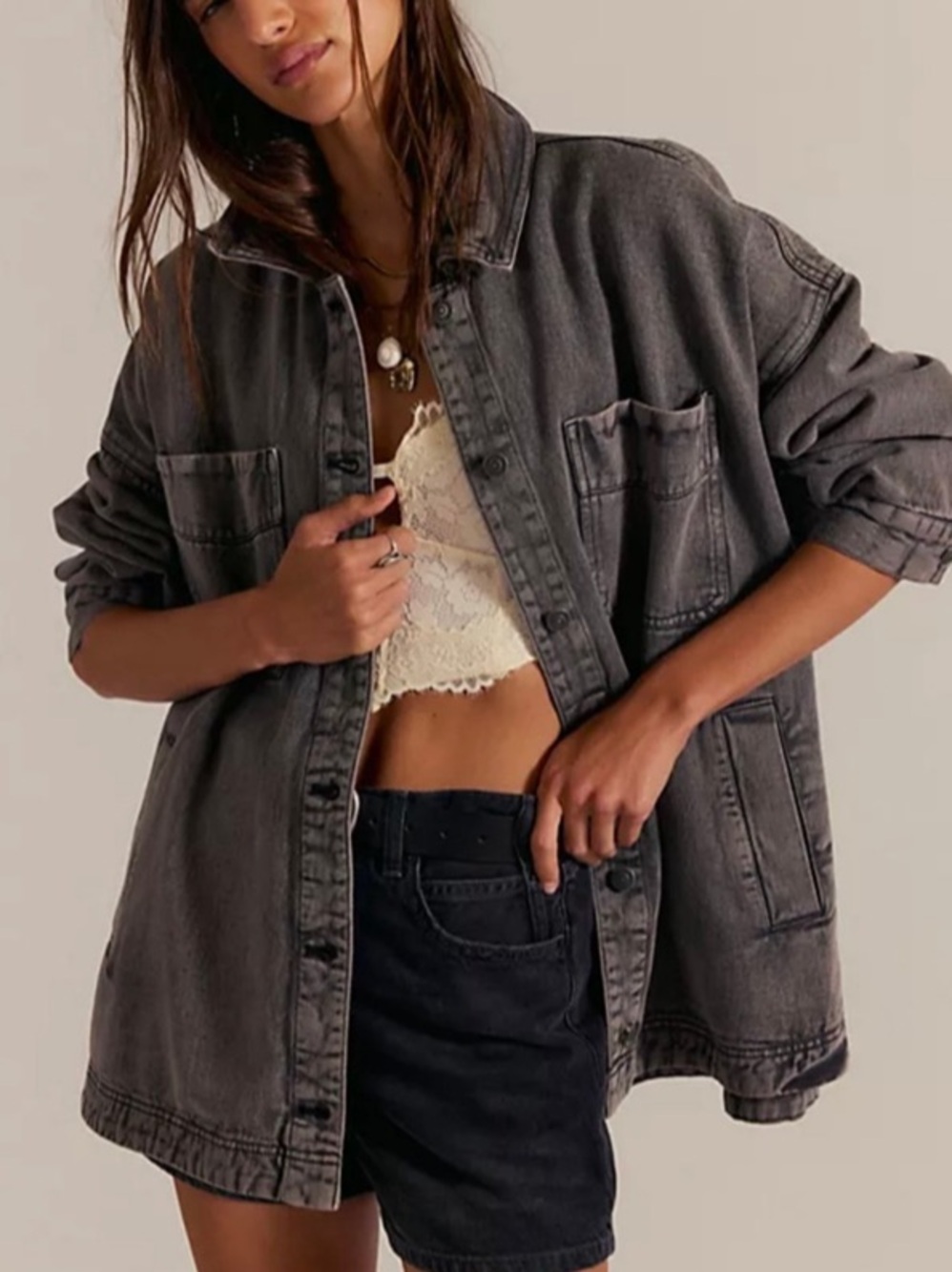 We The Free Madison City Denim Jacket